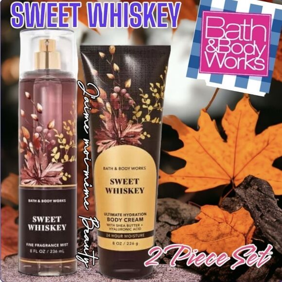 Bath and Body Works Sweet Whiskey Two Piece Set
